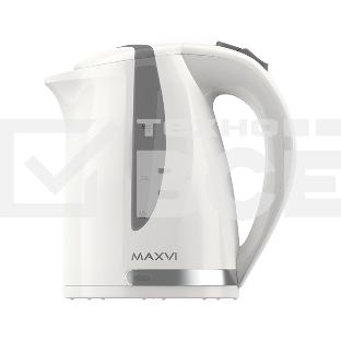 Чайник электрический Maxvi KE1701P белый-grey