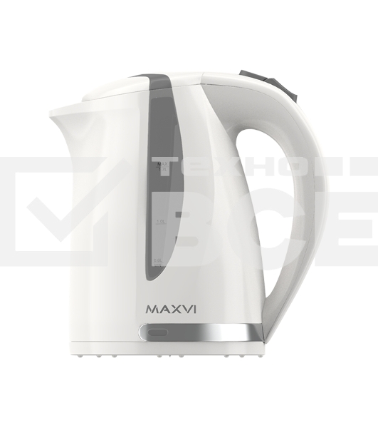 Чайник электрический Maxvi KE1701P белый-grey