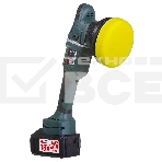 Профессиональная бесщеточная полировальная машина аккумуляторная KLPRO KLPS18B-80 (18В, Li-ion-2шт, 8.0А·ч, 125мм, М14, 2000-4800 об/мин З/У,сумка), фото10