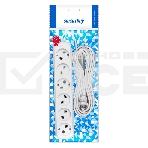 Удлинитель Smartbuy, 6 гнезд 10 метров 10А/2,2 кВт без заземления ПВС 2х1,0 (SBE-10-6-10-N), фото3