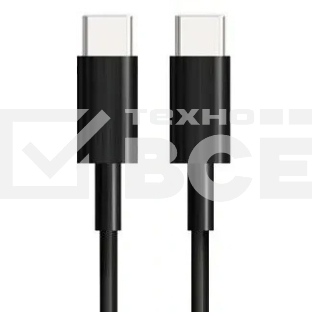 Кабель Bion USB Type-C - Type-C (CM/CM), 100W, USB 3.1 Gen2, 4K@60Hz, 10 Гбит/с, 3 м, тканевая оплетка, черный BXP-CCP-USBC3.1-CMCM-030M-B