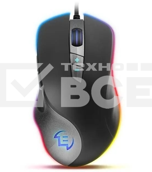 Мышь проводная SVEN RX-G970 черный, 4000 dpi, USB, кнопки - 7