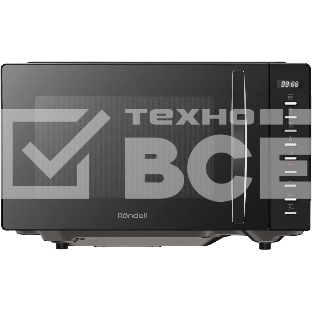Микроволновая печь Rondell RDE-MW204 черный, 20 л, 700 Вт, переключатели - кнопки