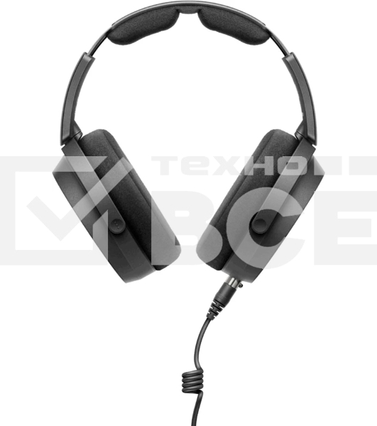 Проводные наушники Sennheiser HD 490 PRO Plus черный/серый, полноразмерные, Jack 3.5/6.3 мм