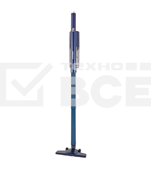 Пылесос вертикальный Endever SkyClean VC-298 темно-синий, питание от сети, 450 Вт, уборка сухая, пылесборник 0.5 л