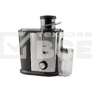 Соковыжималка Galaxy GL 0801 серебристый/чёрный, центробежная, 700 Вт, 500 мл, механическое