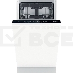 Встраиваемая посудомоечная машина GORENJE GV561D11 Встраиваемые ПММ шириной 45 см,Количество корзин:3,Бак из нержавеющей стали,Защита от перелива: Полный AquaStop,Расход воды на цикл: 9 л,Уровень шума: 45 дБ (А) относительно 1 пВт,Габаритные размеры (вхшхг): 81,5 × 44,8 × 55 см, фото 1