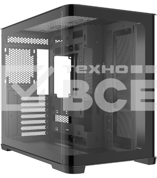 Корпус SAMA V60E, Midi-Tower, чёрный