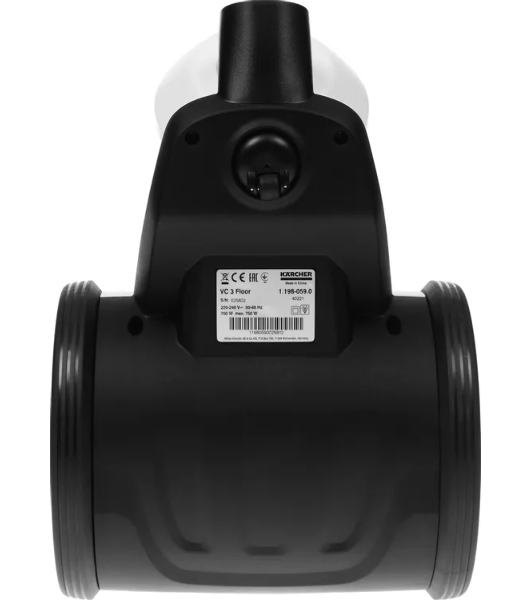 Пылесос Karcher VC 3 Floor белый/черный, 600/700 Вт, уборка сухая, пылесборник контейнер 0.9 л
