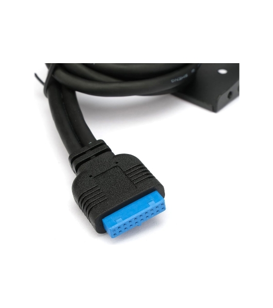 Планка на переднюю панель Gembird FP3.5-USB3-2A-HDA, USB, 2xUSB-A 3.0 + 1xJack 3.5мм, 3.5'