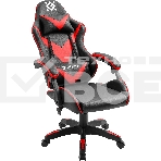 Кресло игровое Defender XCOM BLACK/RED PU, фото5