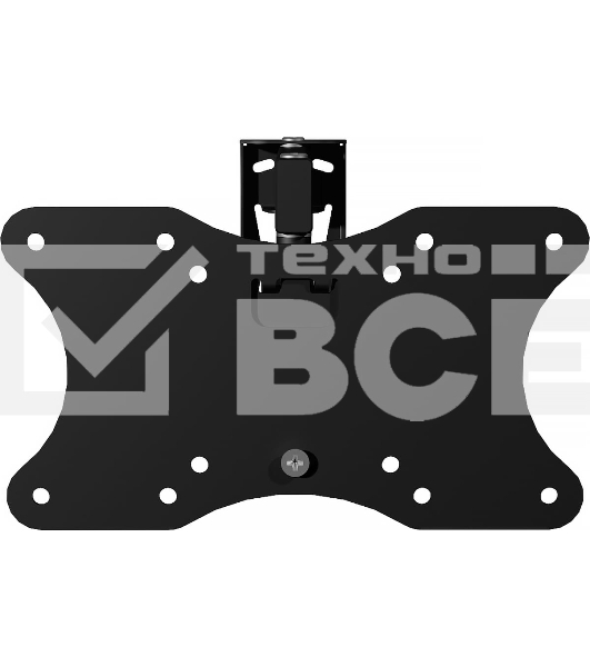 Кронштейн LE'STER LST-210.05 ТВ 10'-50' vesa 200x100, черный, 2 колена