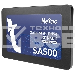 Накопитель SSD Netac SA500, 256GB, SATA III, 2.5