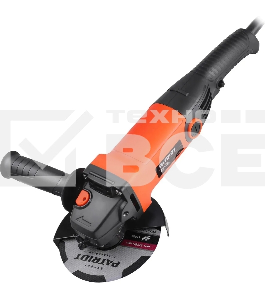 Углошлифовальная машина Patriot Optima AG 135L 950Вт 11000об/мин рез.шпин.:M14 d=125мм (110301135)