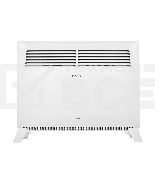 Конвектор Ballu Solo Turbo BEC/SMT-1500 белый, 1500 Вт, 20 м2, термостат