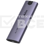 Внешний корпус для SSD Netac WH51 External SSD Case M.2 NVMe/SATA, with A to C cable, Aluminum, фото3