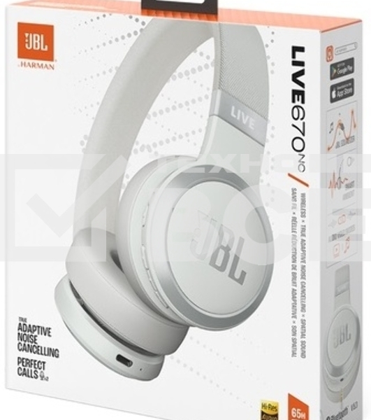 Наушники JBL LIVE 670NC белый