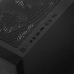 Компьютерный корпус Montech X3 GLASS, без БП, ATX 6x120мм 2xUSB 3.0 1xUSB3.1 audio bott PSU, черный, фото9
