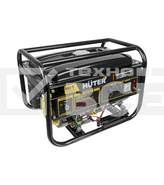 Электрогенератор дизельный Huter DY3000LX, 2.7 кВт, 67 дБ, 45 кг
