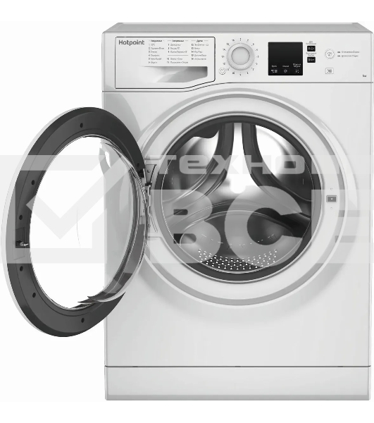 Стиральная машина Hotpoint NUS 5015 H RU белый, загр. фронтальная макс.: 5 кг 1000 об/мин класс: А