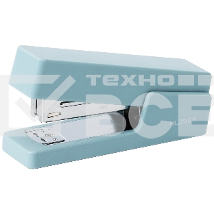 Степлер Deli NS084-BL Nusign 24/6 26/6 (20 листов) синий, 100 скоб, коробка