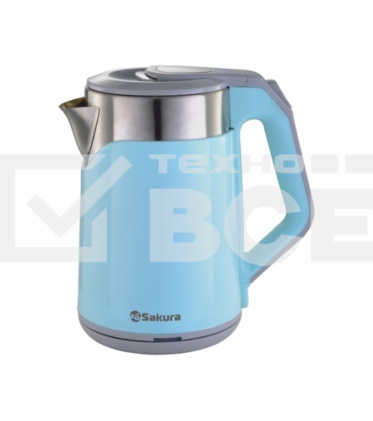 Чайник электрический Sakura SA-2172BL (1.8) двухслойный голубой