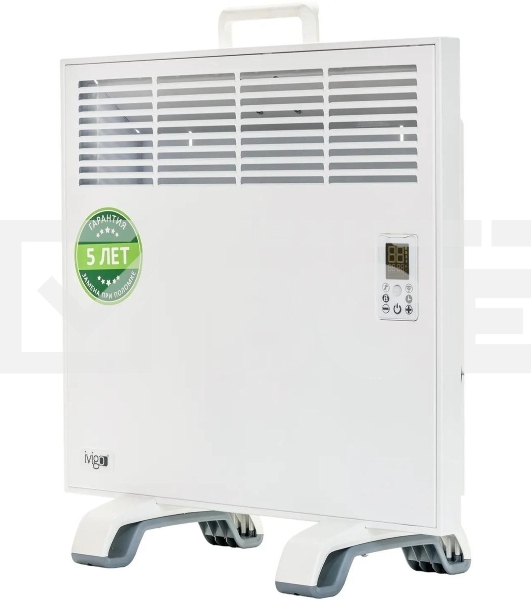 Конвектор IVIGO EPK-Pro Wi-Fi EPK4550P07, белый, 750 Вт, 8 м2, с терморегулятором, Wi-Fi
