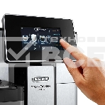 Кофемашина DeLonghi ECAM 610.75.MB металлик/черный, исп. кофе - зерновой/молотый, 2.2 л, 1450 Вт, 19 Бар, фото4