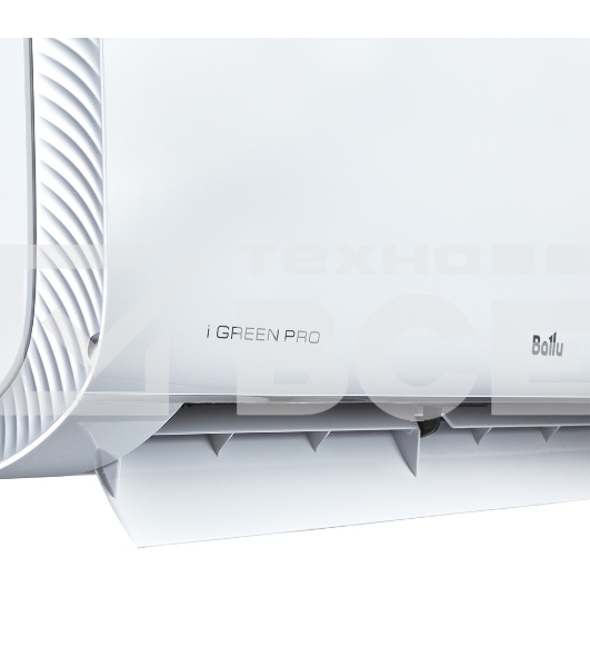 Блок внутренний сплит-системы Ballu iGreen Pro DC BSAGI/in-12HN8_V4 инвертор, 11850 BTU, 33 м², 25 дБ, охлаждение, обогрев, осушение, белый