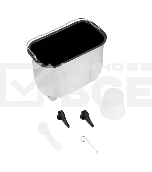 Хлебопечка Kitfort КТ-309 850Вт черный