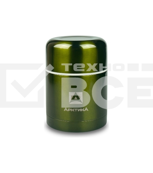 Термос Арктика 302-500 болотный, широкое горло 0,5 л Супер широкое горло, 0,5 л, для супа и еды, холод/тепло 12 ч