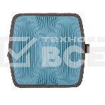 Коврик для посуды GUFFMAN M04-045-B силикон, голубой 23х22х5 см, фото 1