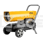 Дизельная тепловая пушка Denzel DHG-45i, 45 кВт, 1000 м3/ч, прямой нагрев, электронный термостат, фото 1