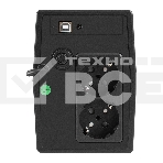 Источник бесперебойного питания ExeGate Power NB-850.LED.AVR.2SH.USB (850VA/510W, LED, AVR, 2*Schuko, USB, батарея 12V 9Ah, черный), фото6