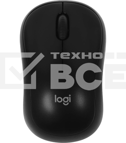 Мышь беспроводная Logitech B220 Silent черный, 1000 dpi, радиоканал, USB, кнопки - 3