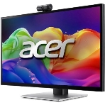 Монитор 27' Acer PE270XTbmiiprcuzx IPS 5120x2880, 60 Гц, 4 мс, 16:9, 400 кд/м², 2×HDMI 2.1, DP 1.4, USB-C (90 Вт PD), USB Hub (2×USB 3.2), аудиовход, 3.5 Jack, динамики (2×5 Вт), веб-камера, микрофон, сенсорный экран, DisplayHDR 600, FreeSync, черный, фото3