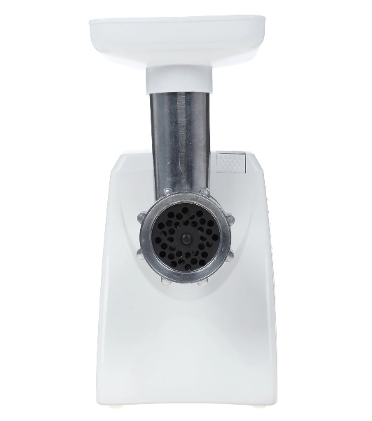 Мясорубка электрическая Ротор Альфа ЭМШ 35/250-2 белый, 1500 Вт, 0.6 кг/мин, защита от перегрузки, насадки - 4