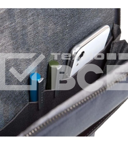 Рюкзак Piquadro Black Square CA4762B3/BLU4, кожа, темно-синий