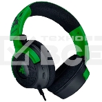Гарнитура Razer Kraken V4 X зеленый/чёрный, проводная, подсветка, фото2
