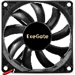 Вентилятор корпусной ExeGate EX08015B2P, 80 мм, 2000 об/мин, 21 дБ, 2-pin, без подсветки, фото4