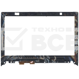 Сенсорное стекло (тачскрин) для Lenovo IdeaPad Z400 Touch MCF-140-0650, черное