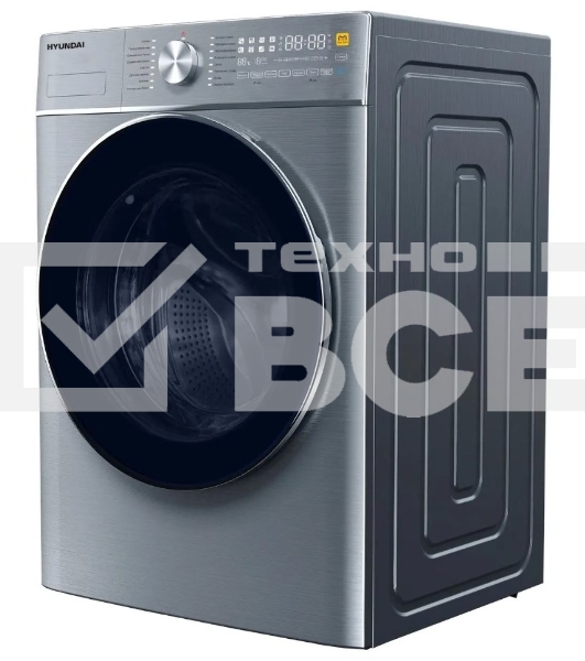Стиральная машина Hyundai WMD9413 серебристый, загр. фронтальная макс.: 10 кг 1400 об/мин класс: В