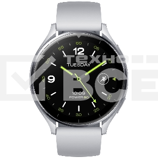Смарт-часы Xiaomi Watch 2 Silver Case With Gray TPU Strap M2320W1