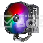 Вентилятор Silverstone G53ARV140ARGB20  High-performance 140mm CPU cooler with four Ø6mm copper heat-pipes designed specific , фото 1