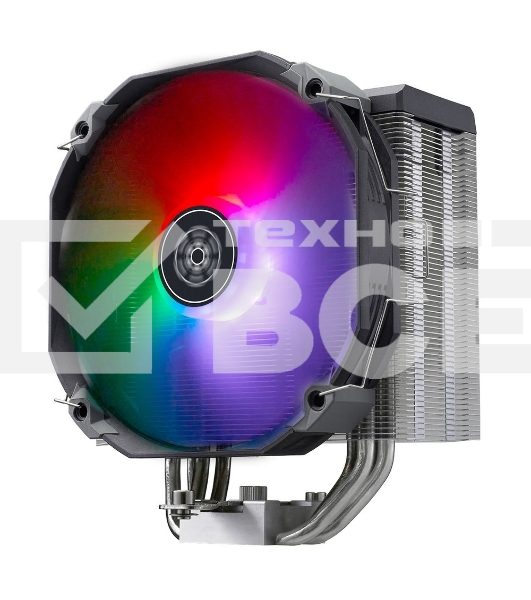 Вентилятор Silverstone G53ARV140ARGB20  High-performance 140mm CPU cooler with four Ø6mm copper heat-pipes designed specific 