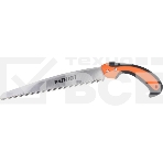 Ножовка садовая Patriot SP-270, нескладная, ножны, лезвие (япон.стальSK5,270 мм,7TPI), PP+TPR-ручка, фото 1