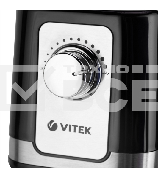 Кухонная машина Vitek VT-1435 черный/серебристый
