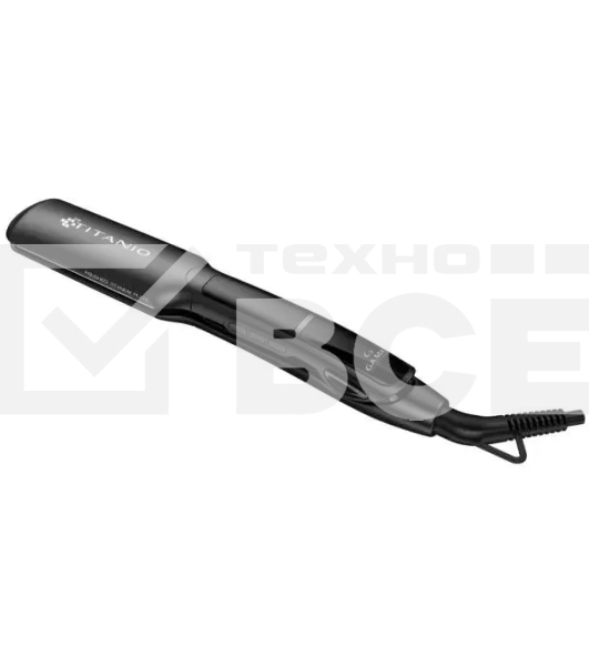 Выпрямитель для волос GA.MA X - WIDE DIGITAL PTC 4D TITANIO (GI3036) 40 Вт, 150 -230°С (5 уровней), чёрный