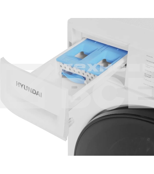 Стиральная машина Hyundai WFD8402 белый, загр. фронтальная макс.: 8 кг 1400 об/мин класс: А