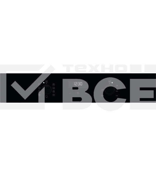 Духовой шкаф встраиваемый электрический Electrolux EOD5H70BZ чёрный